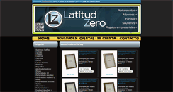 Desktop Screenshot of latitud-zero.com